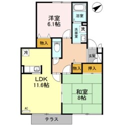 リバーサイド　弐番館の物件間取画像